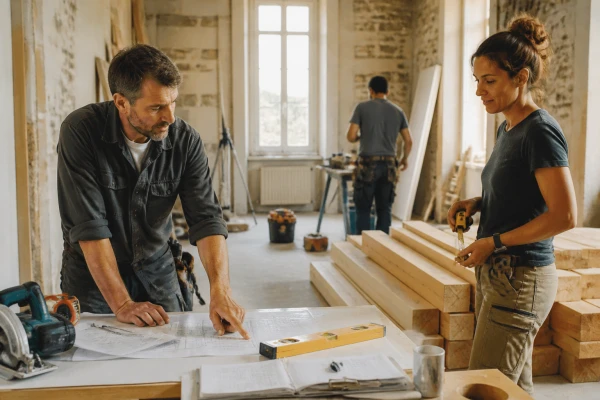 Entreprise pour travaux rénovation immobilière Orleans