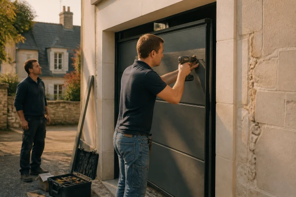 Fourniture et pose de porte de garage Orleans