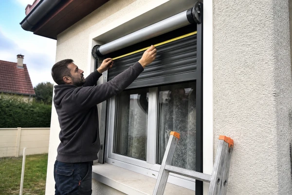 Remplacement volet roulant manuel en volet roulant électrique ou solaire sur le Loiret