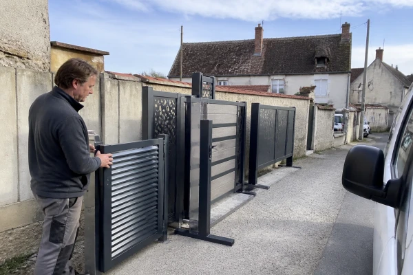 Revendeur de portail aluminium Orleans